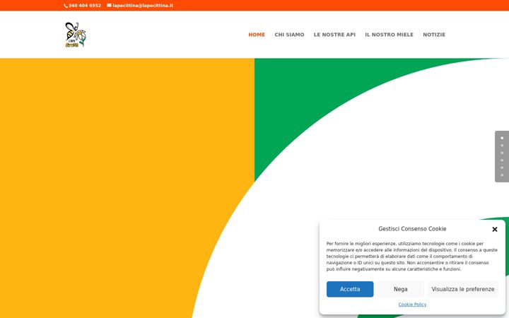 Screenshot of lapecittina.it