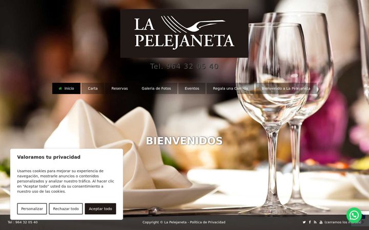 Screenshot of lapelejaneta.net