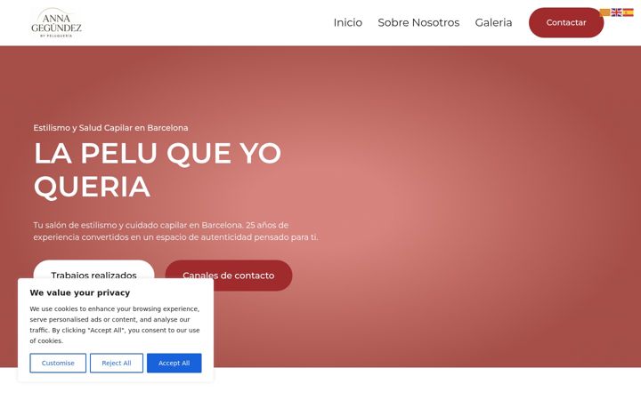 Screenshot of lapeluqueyoqueria.es