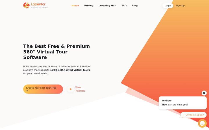 Screenshot of lapentor.com