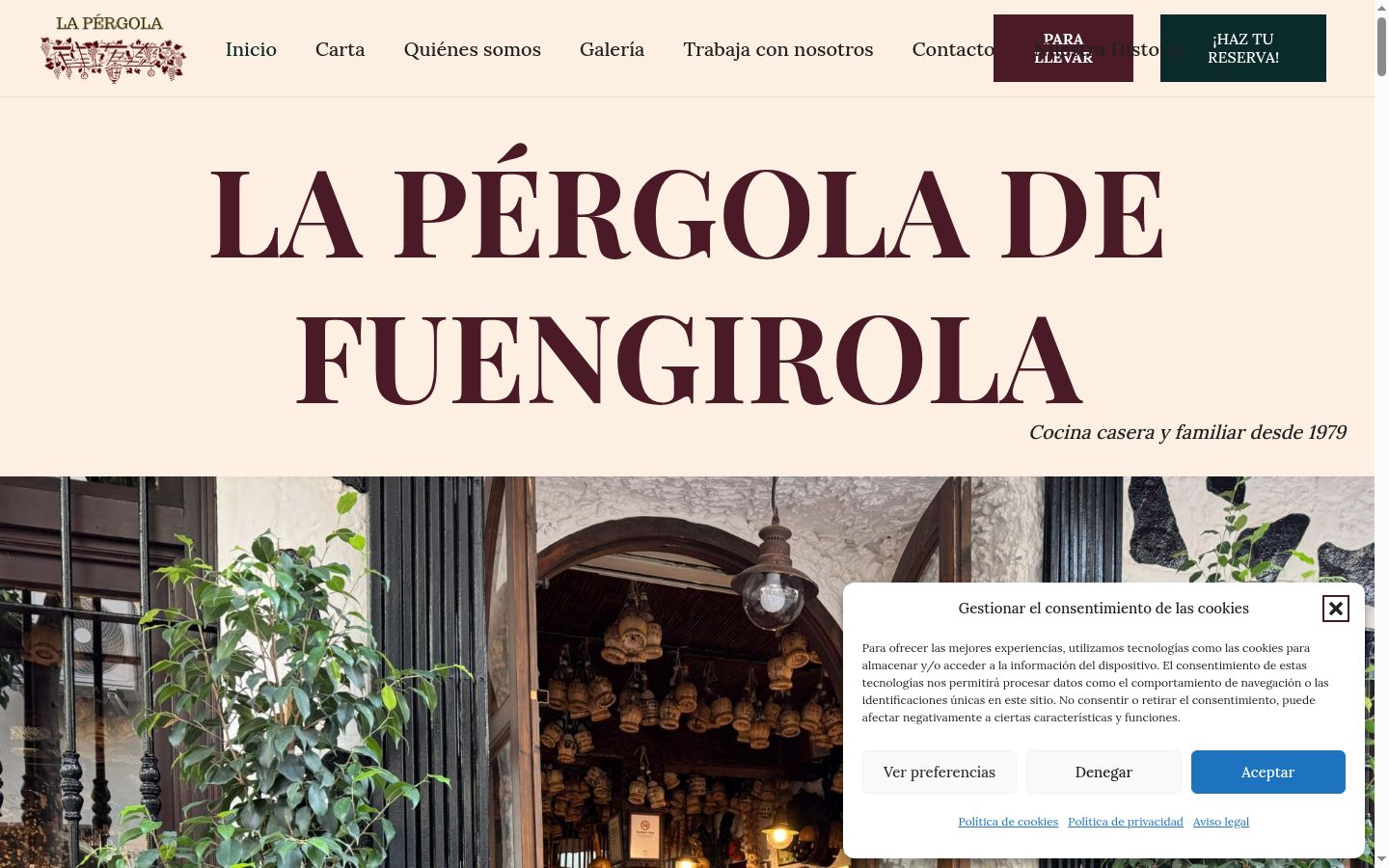 Screenshot tal-banner tal-kunsens muri qabel kwalunkwe interazzjoni