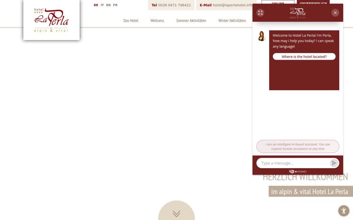 Screenshot of laperlahotel.info