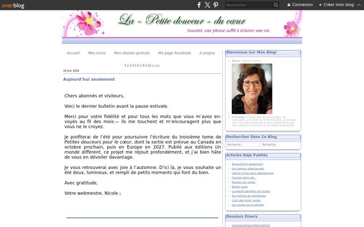 Screenshot of lapetitedouceur.org