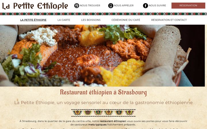 Screenshot of lapetiteethiopie.fr