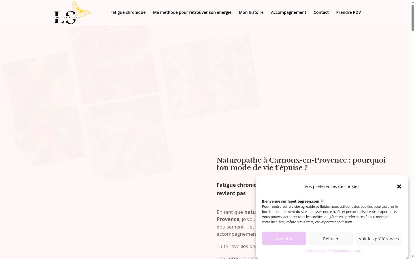 Screenshot tal-banner tal-kunsens muri qabel kwalunkwe interazzjoni