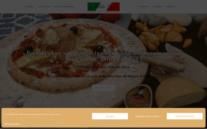 Screenshot of lapetiteitalie.fr