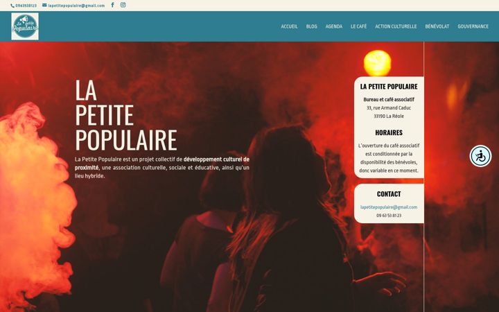 Screenshot of lapetitepopulaire.fr