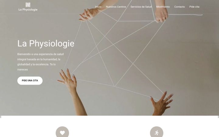 Screenshot of laphysiologie.es