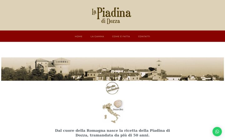 Screenshot of lapiadinadidozza.it