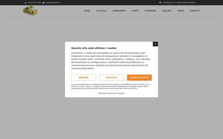 Screenshot of lapialla.it