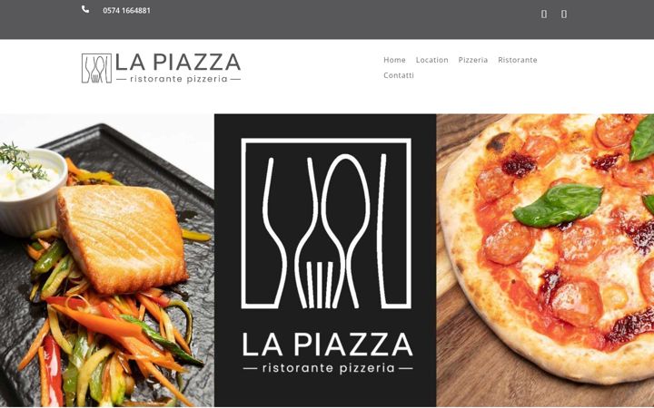 Screenshot του lapiazzaristorantepizzeria.it