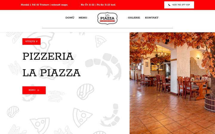 Screenshot of lapiazzatrutnov.cz