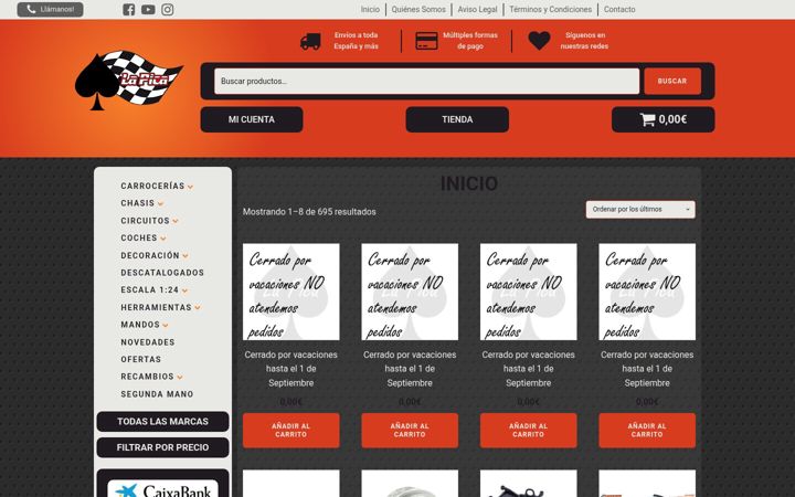 Screenshot of lapica.es