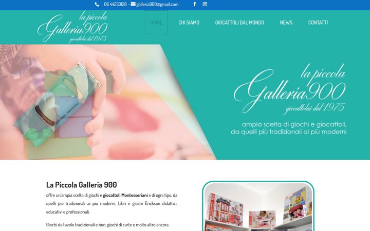 Screenshot van lapiccolagalleria900.it