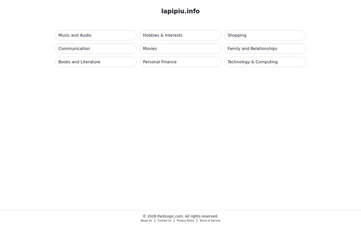 Screenshot of lapipiu.info