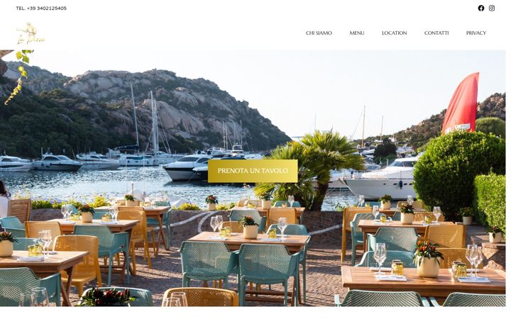 Screenshot of lapizzasardinia.it