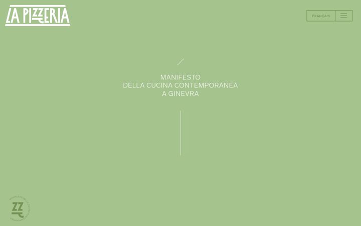 Screenshot of lapizzeria.ch