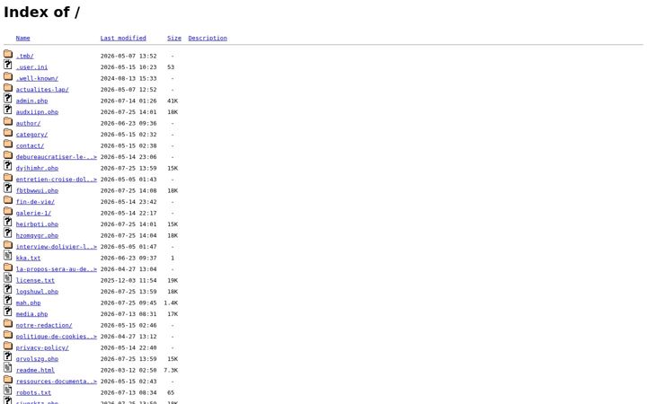 Screenshot of lapjournal.fr