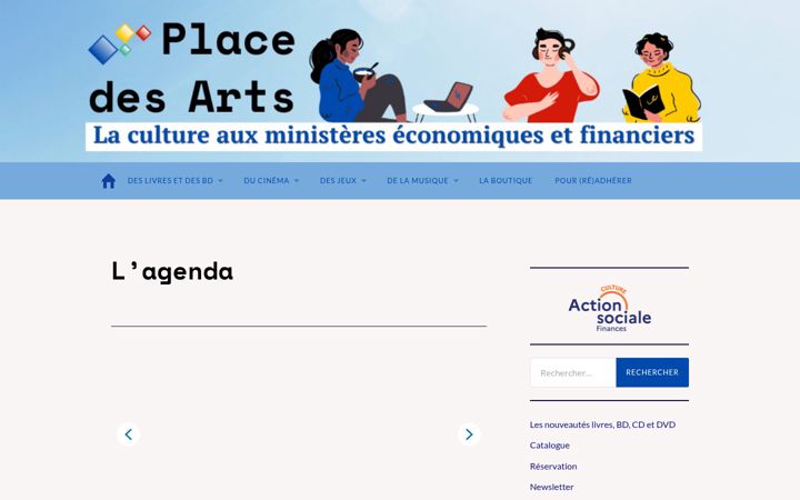 Screenshot of laplacedesarts.fr