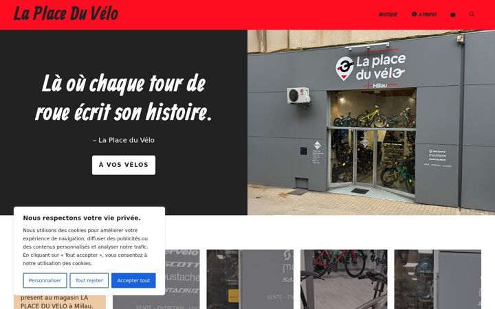 Screenshot of laplaceduvelo.com