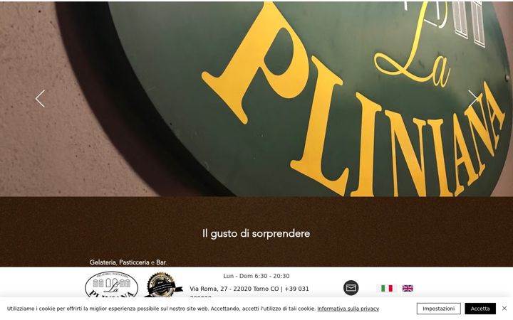Screenshot of lapliniana.it