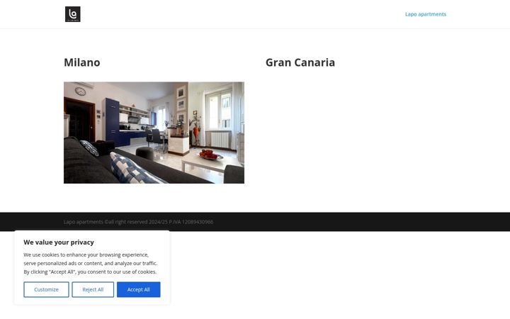 Screenshot of lapoapartments.com
