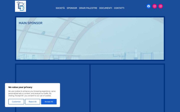 Screenshot of lapolisportivacasale.it