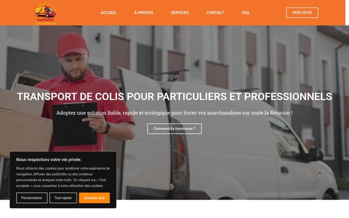 Screenshot of lapolla-livraison.fr