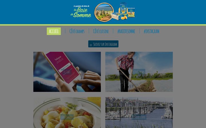 Screenshot of lapommedeterredelabaiedesomme.com