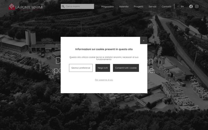 Screenshot of laponte.it