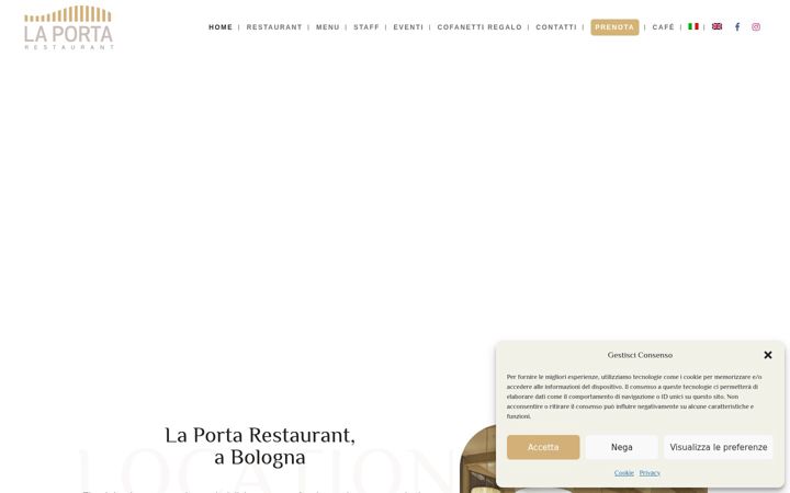 Screenshot of laportadibologna.it