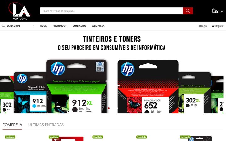 Screenshot of laportugal.com