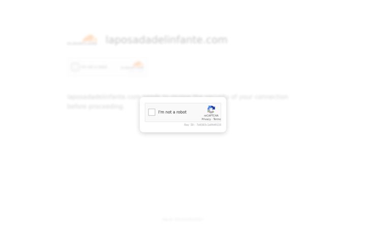Screenshot of laposadadelinfante.com