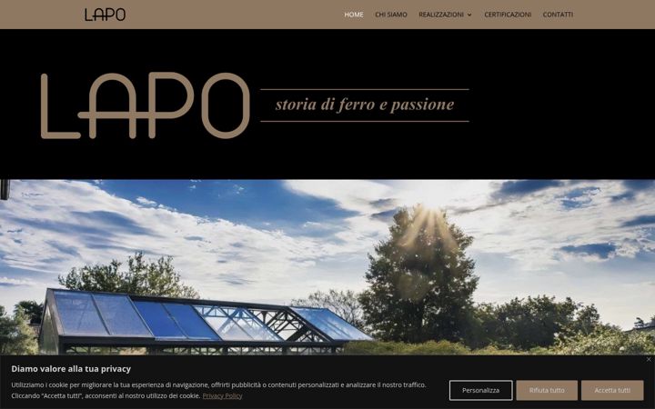 Screenshot of laposas.it