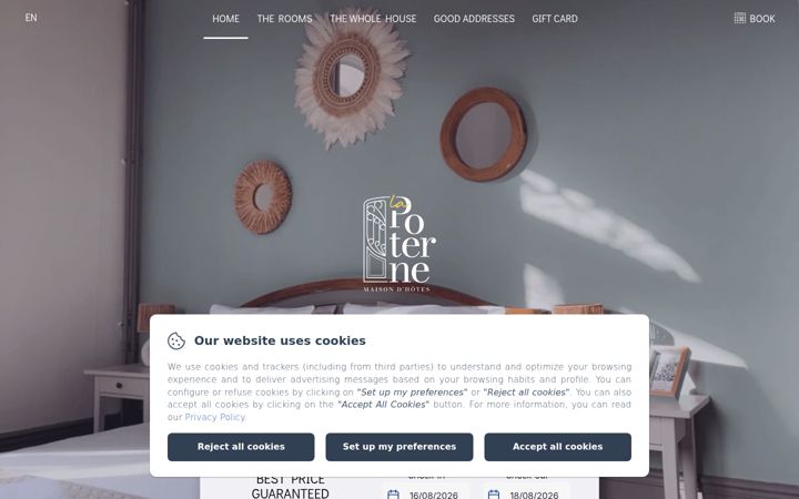 Screenshot of lapoterne.com