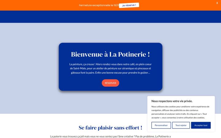 Screenshot of lapotinerie.fr