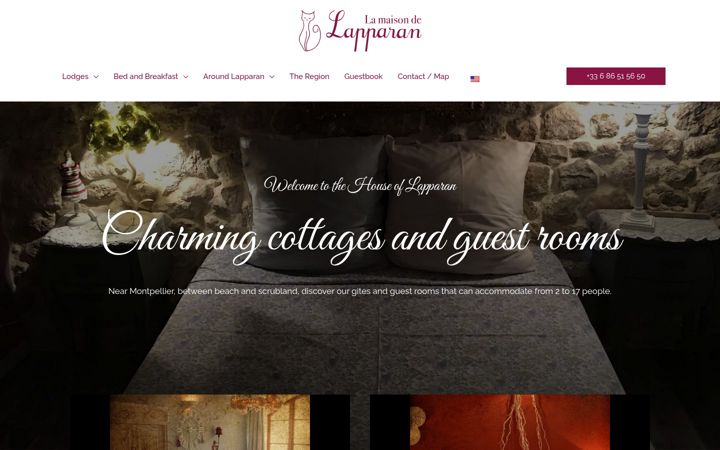 Screenshot of lapparan.fr