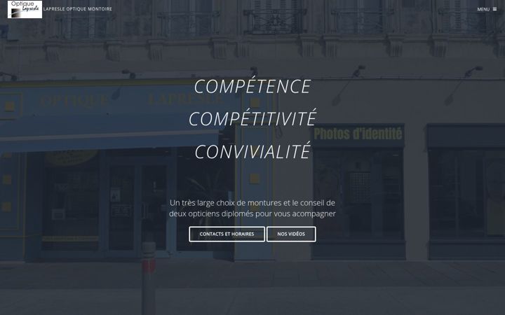 Screenshot of lapresleoptique.fr