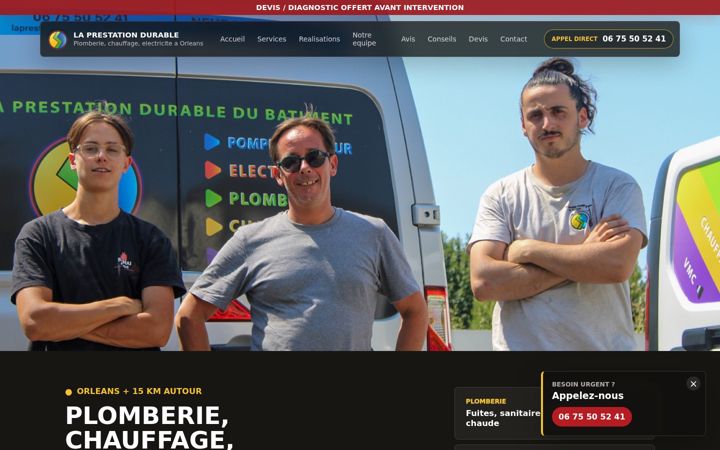 Ekrano kopija laprestationdurable.fr