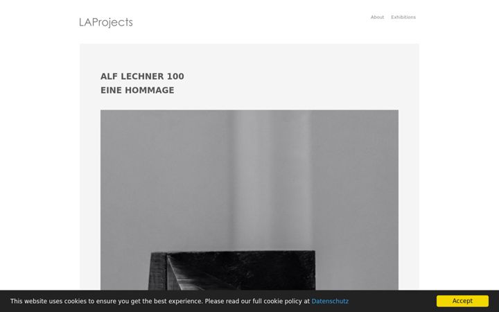 Screenshot of laprojects.de