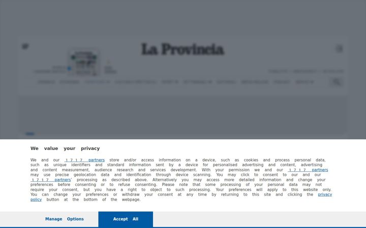 Screenshot of laprovinciadicomo.it