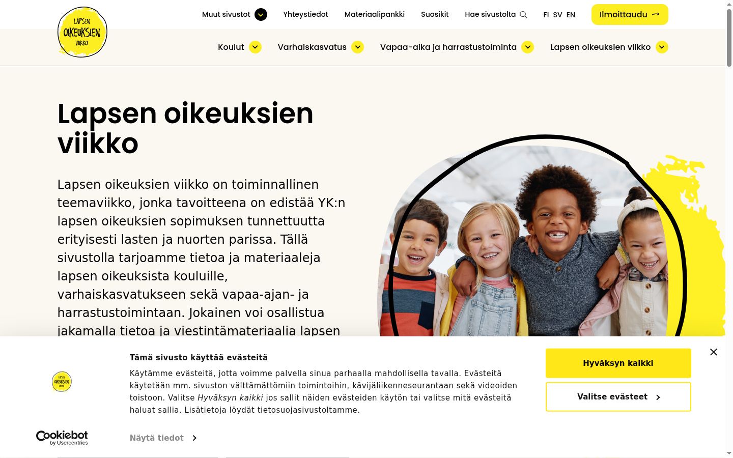 Zrzut ekranu banera zgody wyświetlanego przed jakąkolwiek interakcją
