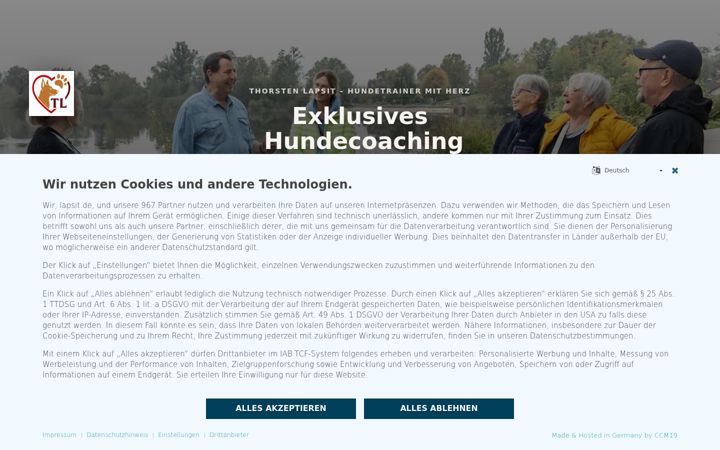 Screenshot of lapsit.de