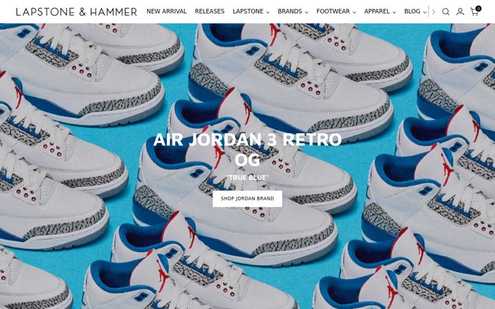 Screenshot of lapstoneandhammer.com