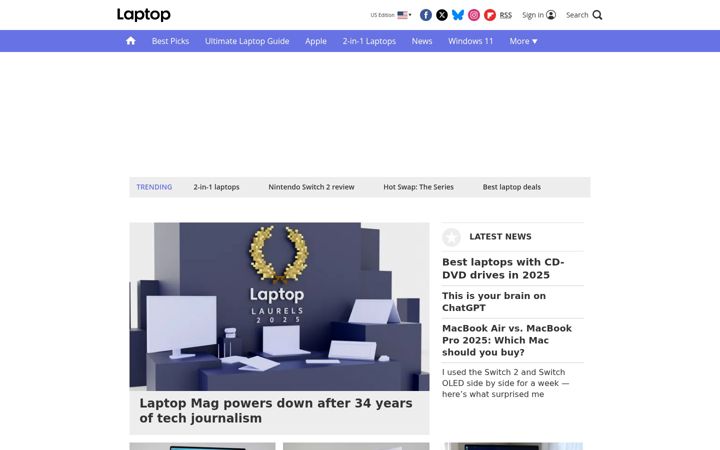 Screenshot di laptopmag.com