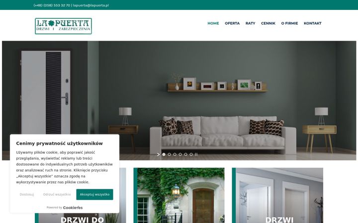 Screenshot of lapuerta.pl