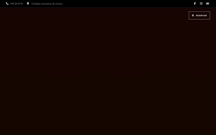 Screenshot of lapulcinellagirona.com