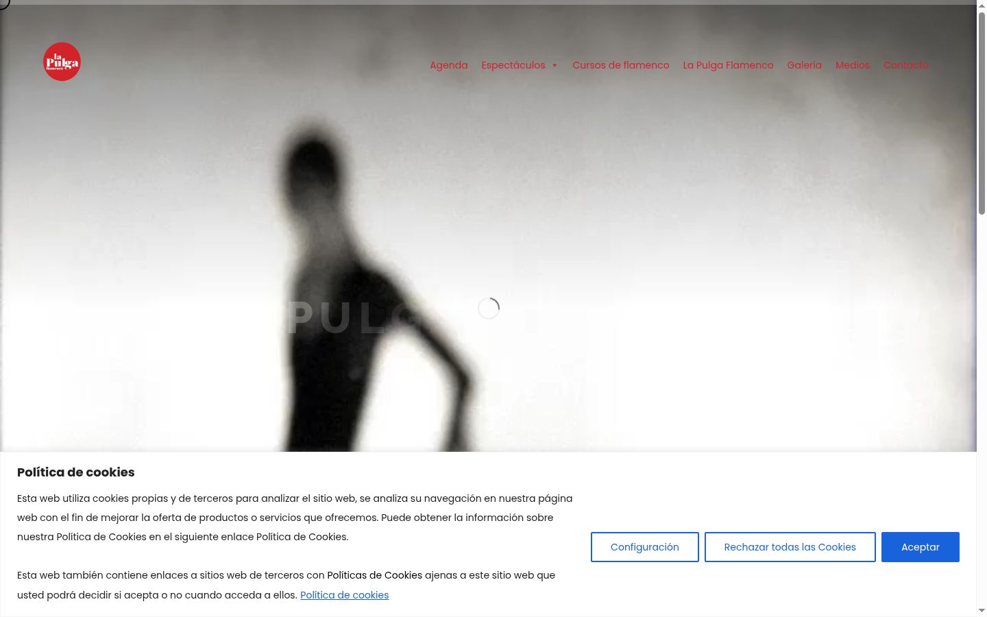 Capture d'écran de la bannière de consentement affichée avant toute interaction