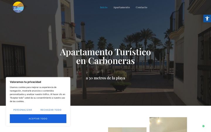 Screenshot of lapunticacarboplaya.com