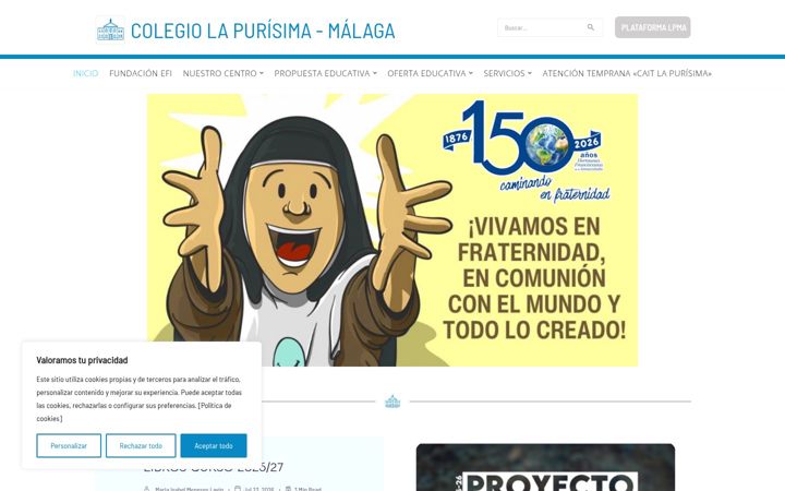 Screenshot of lapurisimamalaga.com